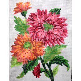 Collection D'Art - Orange Daisies