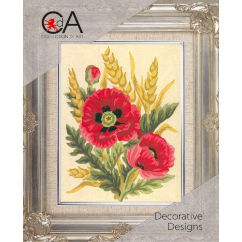 Collection D'Art - Poppies and Wheat