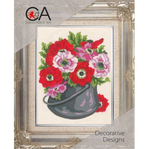 Collection D`Art - Maceta de anémonas