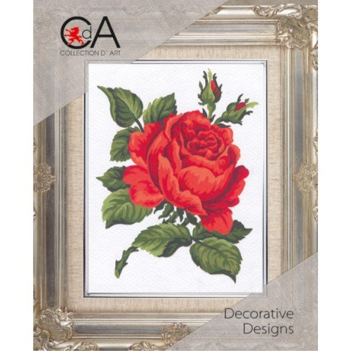 Collection D'Art - Red Rose