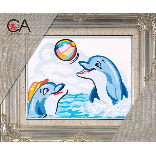 Collection D'Art - Dolphins' Ball Game