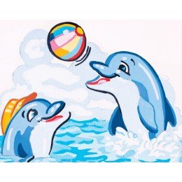 Collection D'Art - Dolphins' Ball Game