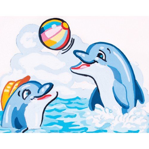 Collection D'Art - Dolphins' Ball Game