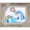 Collection D`Art - Juego de pelota de los delfines
