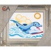 Collection D'Art - Dolphin playing