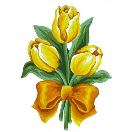 Collection D'Art - Yellow tulips