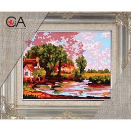 Collection D'Art - Village pond