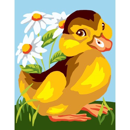 Collection D'Art - Duck with Daisies