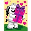 Collection D`Art - Cachorro con regalo