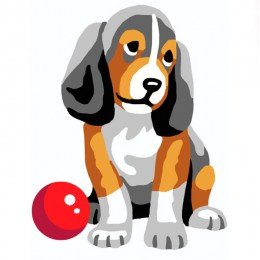 Collection D`Art - Cachorro con pelota