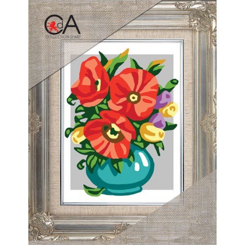 Collection D'Art - Flowers in bowl