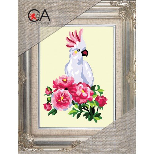 Collection D'Art - White parrot