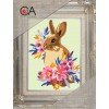 Collection D`Art - Conejo en flores
