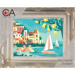 Collection D'Art - Landscape with lemons
