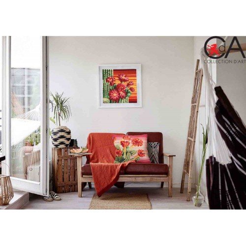 Collection D`Art - Cactus al atardecer