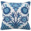Collection D'Art - Left blue flowers