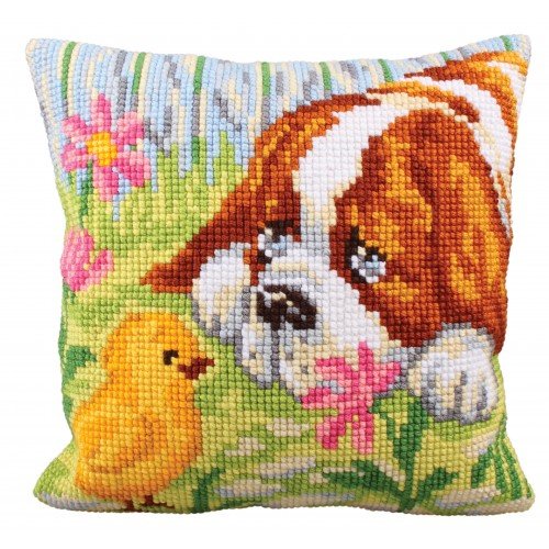 Collection D`Art - Encuentro - Perro y pollito