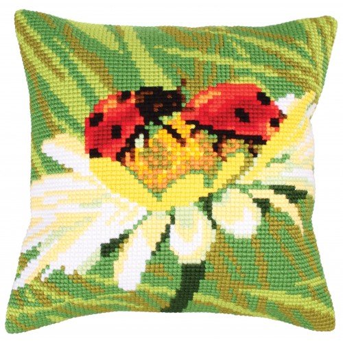 Collection D'Art - Ladybug on camomile