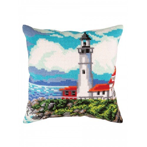 Collection D'Art - Lighthouse on the shore of the bay