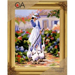 Collection D'Art - Goose Girl