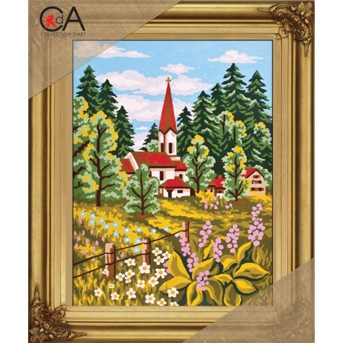 Collection D`Art - Capilla en el campo