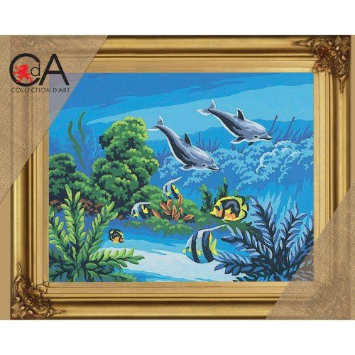 Collection D'Art - Dolphin Pair