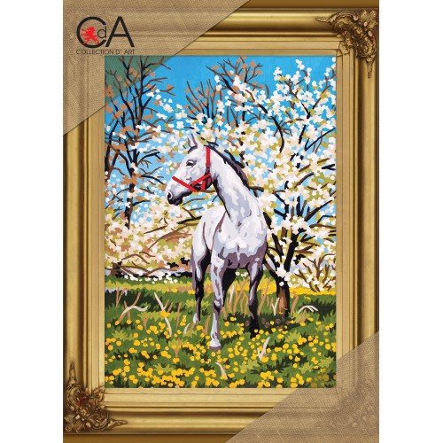 Collection D'Art - Horse in the Orchard
