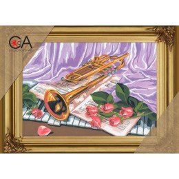 Collection D'Art - Trumpet, Still Life