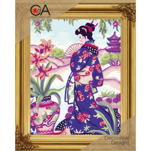 Collection D`Art - Geisha en morado