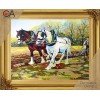 Collection D'Art - Clydesdales at Work