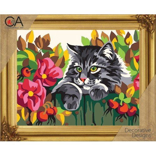 Collection D`Art - Gato en la valla