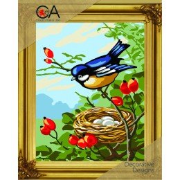 Collection D'Art - Bird with nest