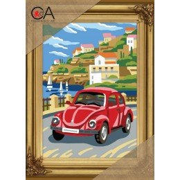 Collection D`Art - Coche rojo