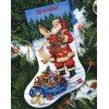 Dimensions - Checking his list Christmas stocking