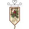 Dimensions - Cardinal joy Christmas banner