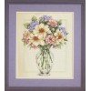 Dimensions - Flowers in tall vase