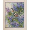 Dimensions - Chickadees and lilacs