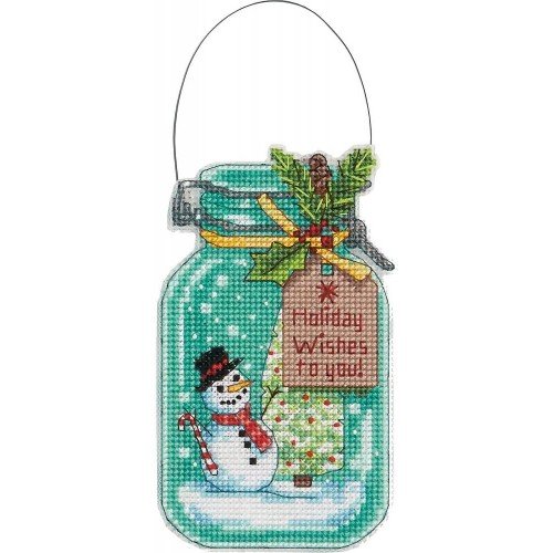 Dimensions - Christmas jar ornaments