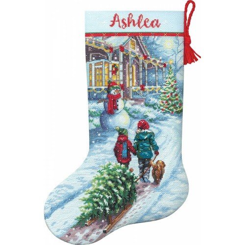 Dimensions - Christmas Tradition Stocking