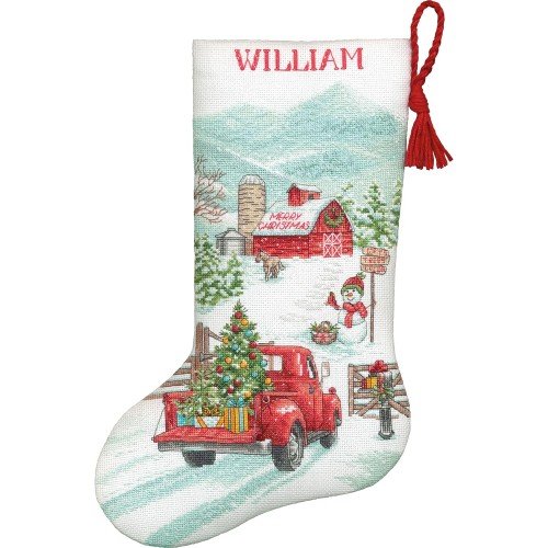 Dimensions - Holiday Farm Stocking