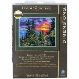 Dimensions - Sunset - Mountain trail