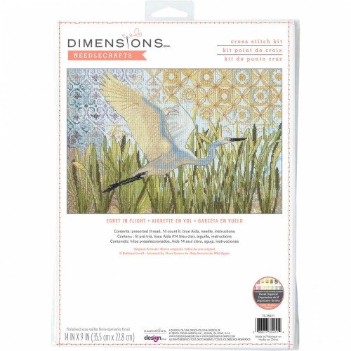 Dimensions - Garceta en vuelo