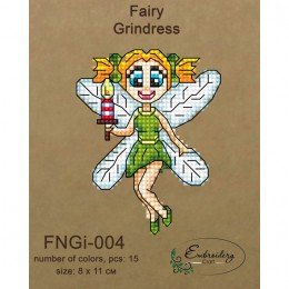 Embroidery Craft - Fairy grindress (beads)