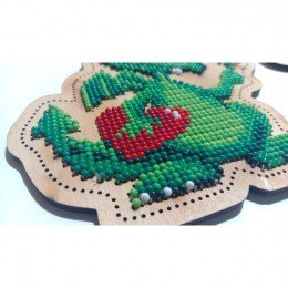 Embroidery Craft - Vestido de hada violeta (abalorios)