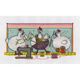 Klart - First fitting. Chickens
