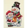 Klart - Snowman and Santa Claus