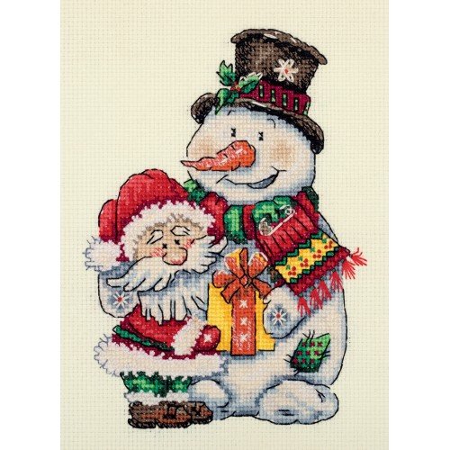 Klart - Snowman and Santa Claus