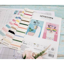 LetiStitch - No drama llama