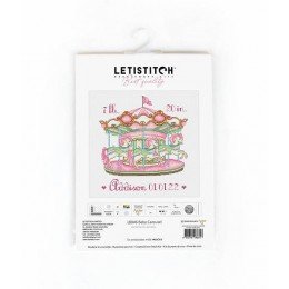 LetiStitch - Baby carousel