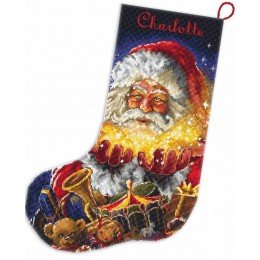LetiStitch - Christmas miracle stocking